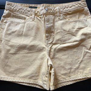 Wild Fable Hi-Rise Denim Bermuda Shorts, Size 16